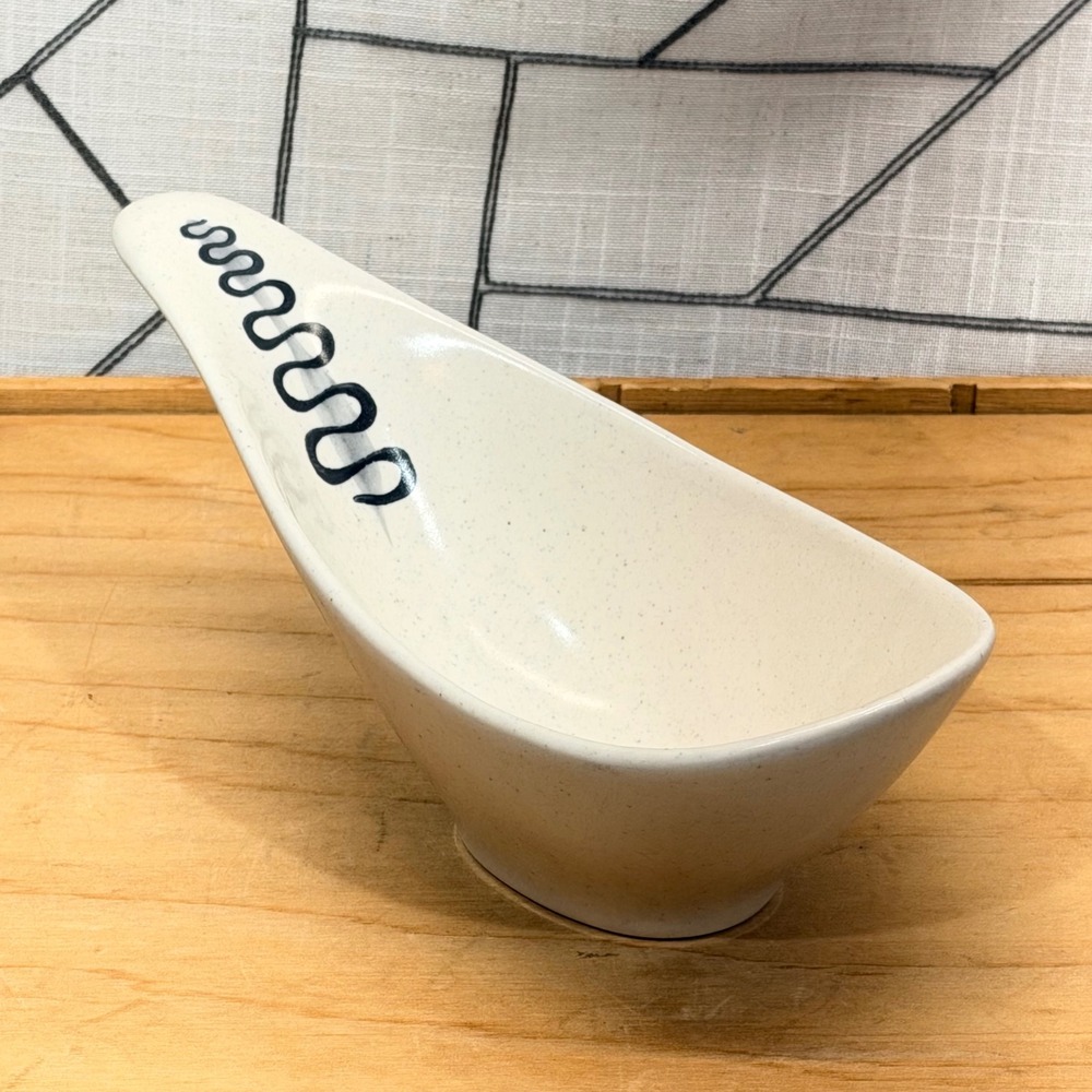 Metlox Poppytrail Aztec Gravy Boat Vintage MCM Ceramic Sauce Server‎ California